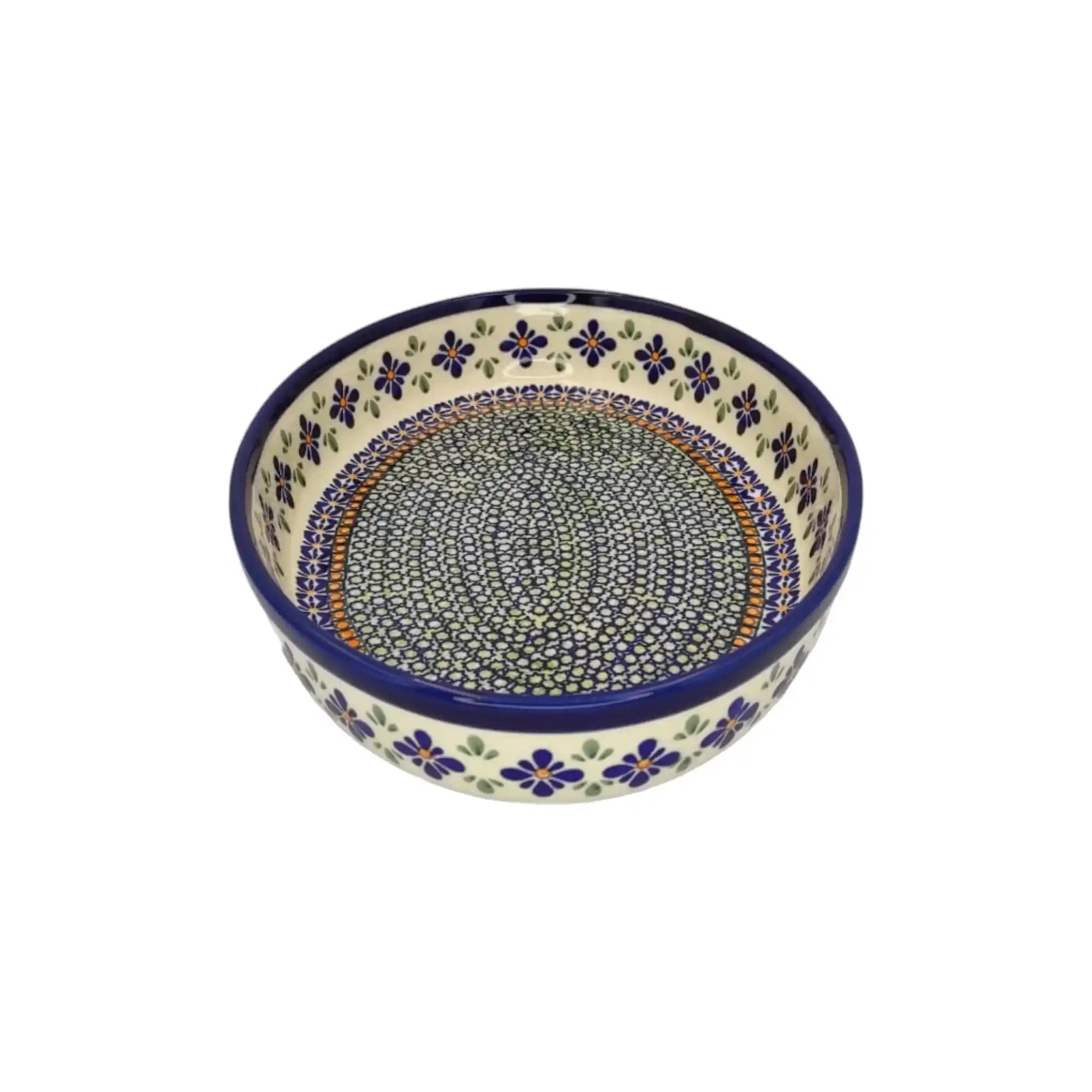 polish-pottery-medium-oval-dish-floral-motifs_2