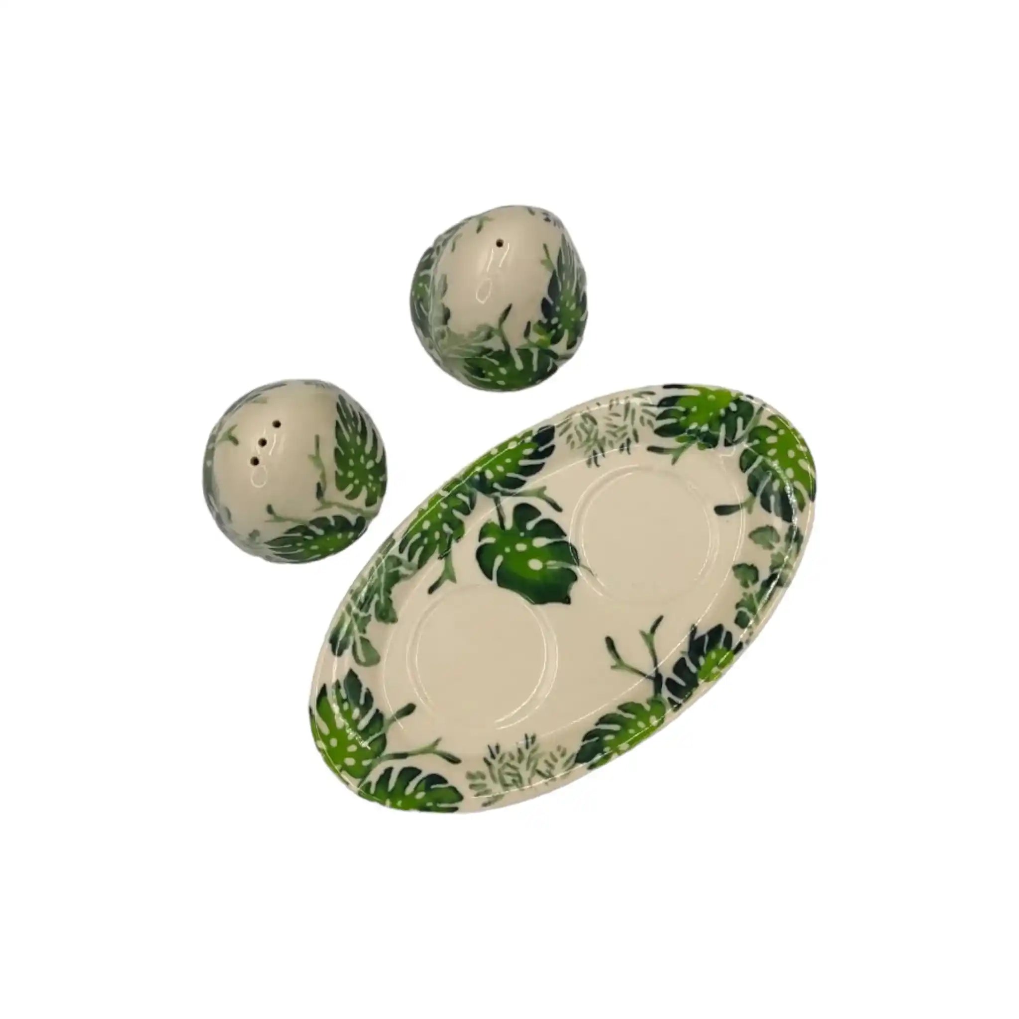 polish-pottery-salt-and-pepper-set-monstera-leaves_3