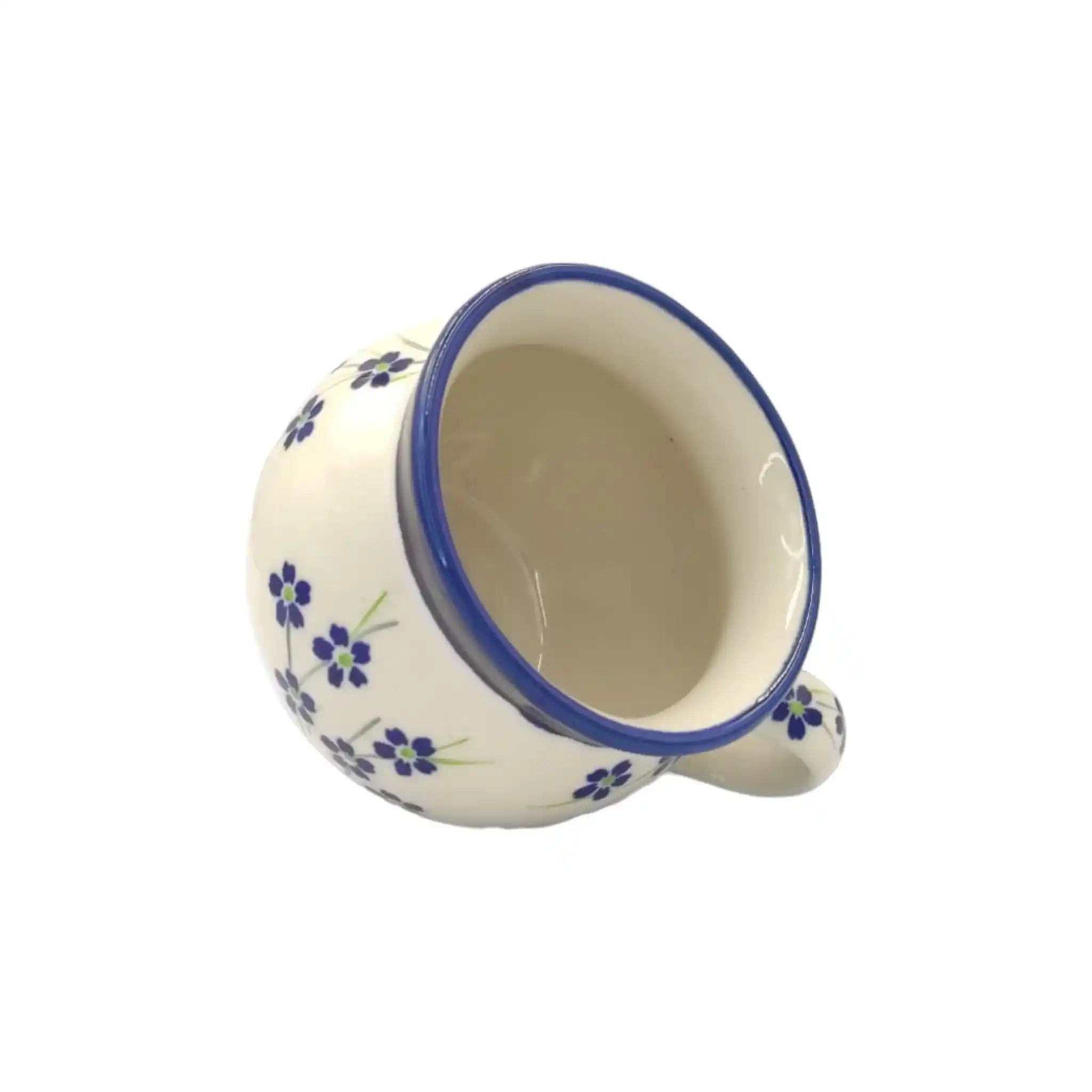 Polish-pottery-Barrel-mug-Small-Flowers_1