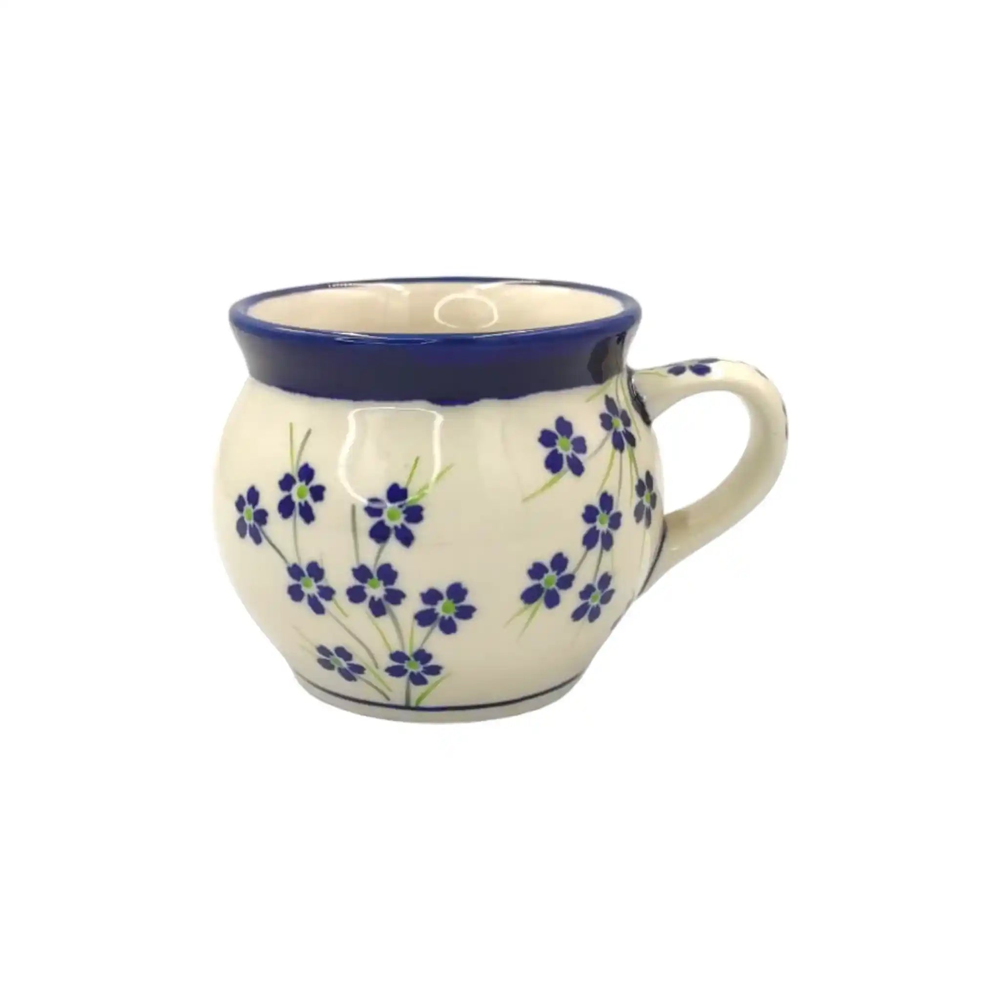 Polish-pottery-Barrel-mug-Small-Flowers_4