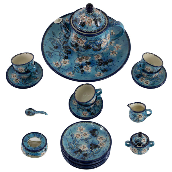 Polish pottery Coffee and Tea set