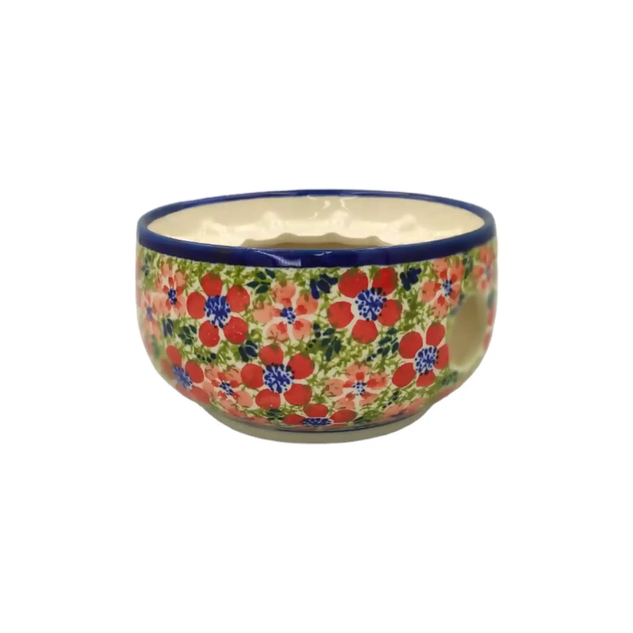 Polish-pottery-Coffee-and-Tea-set-Red-Flower-Meadow_4