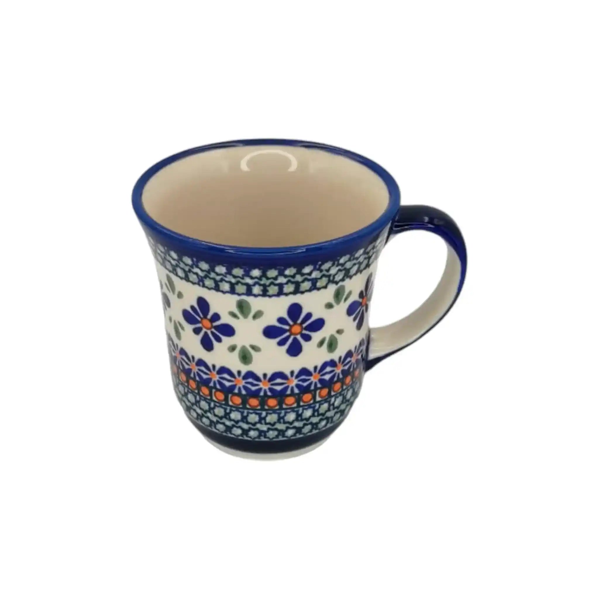 Polish-pottery-Crocs-cup-Floral-Motifs_9