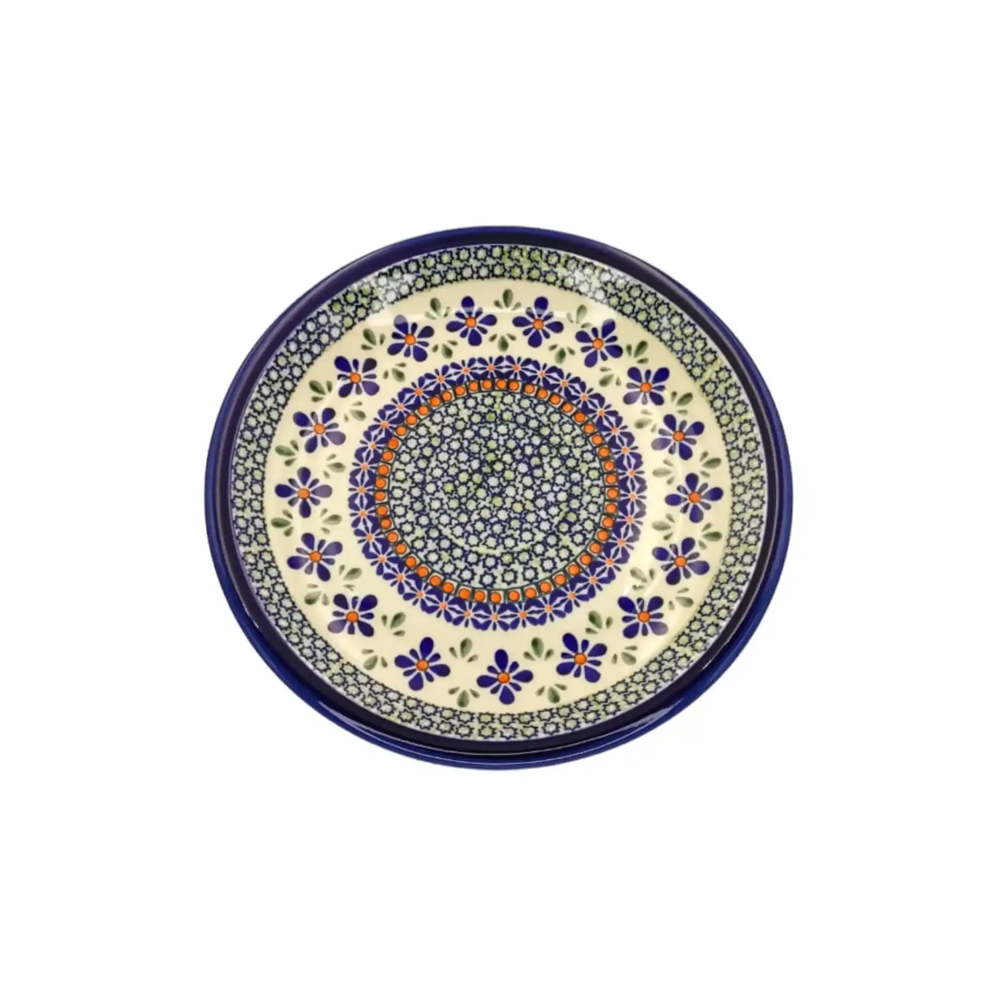 polish-pottery-dinner-plate-floral-motifs_2