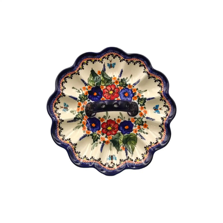 polish-pottery-egg-plate-red-stamens_3