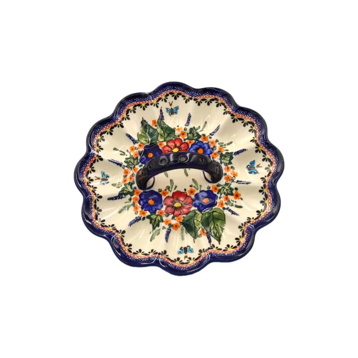 polish-pottery-egg-plate-red-stamens_4