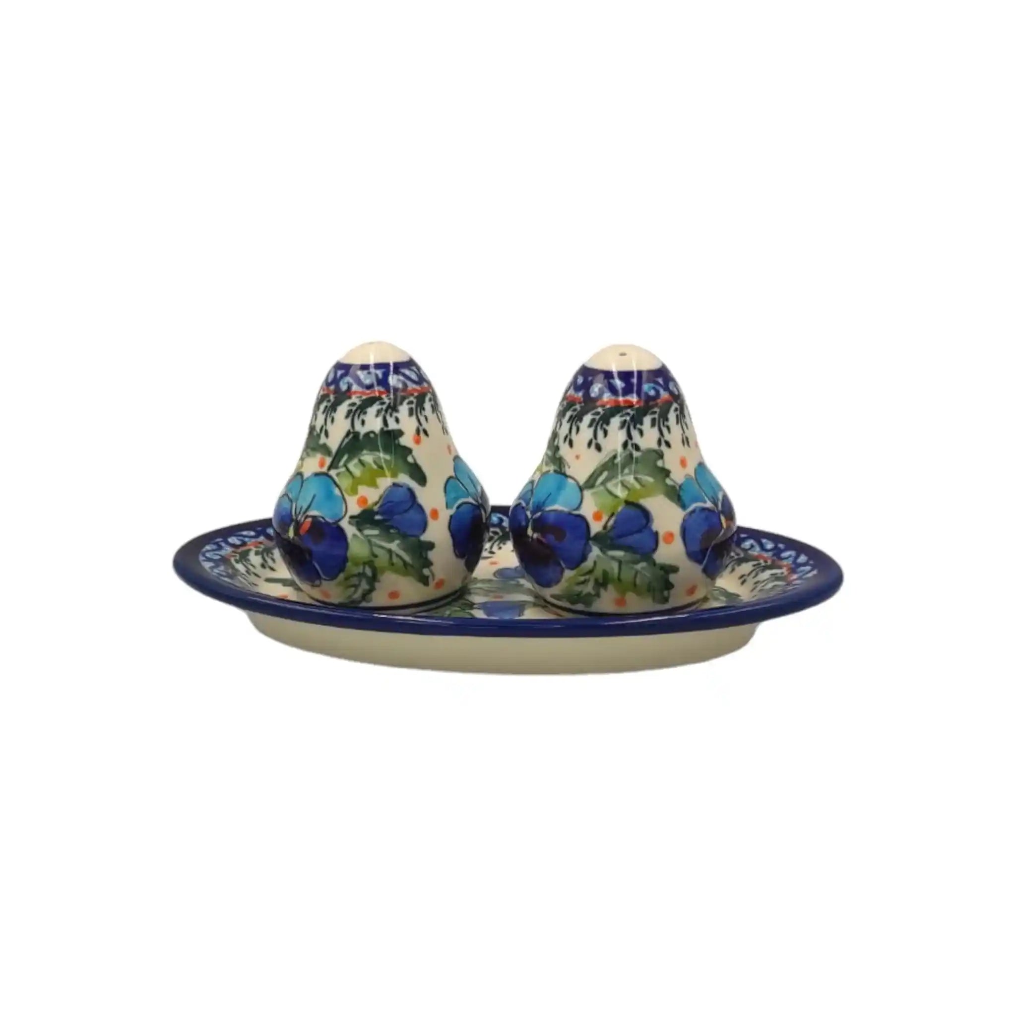 polish-pottery-salt-and-pepper-set-pansies-flowers_3