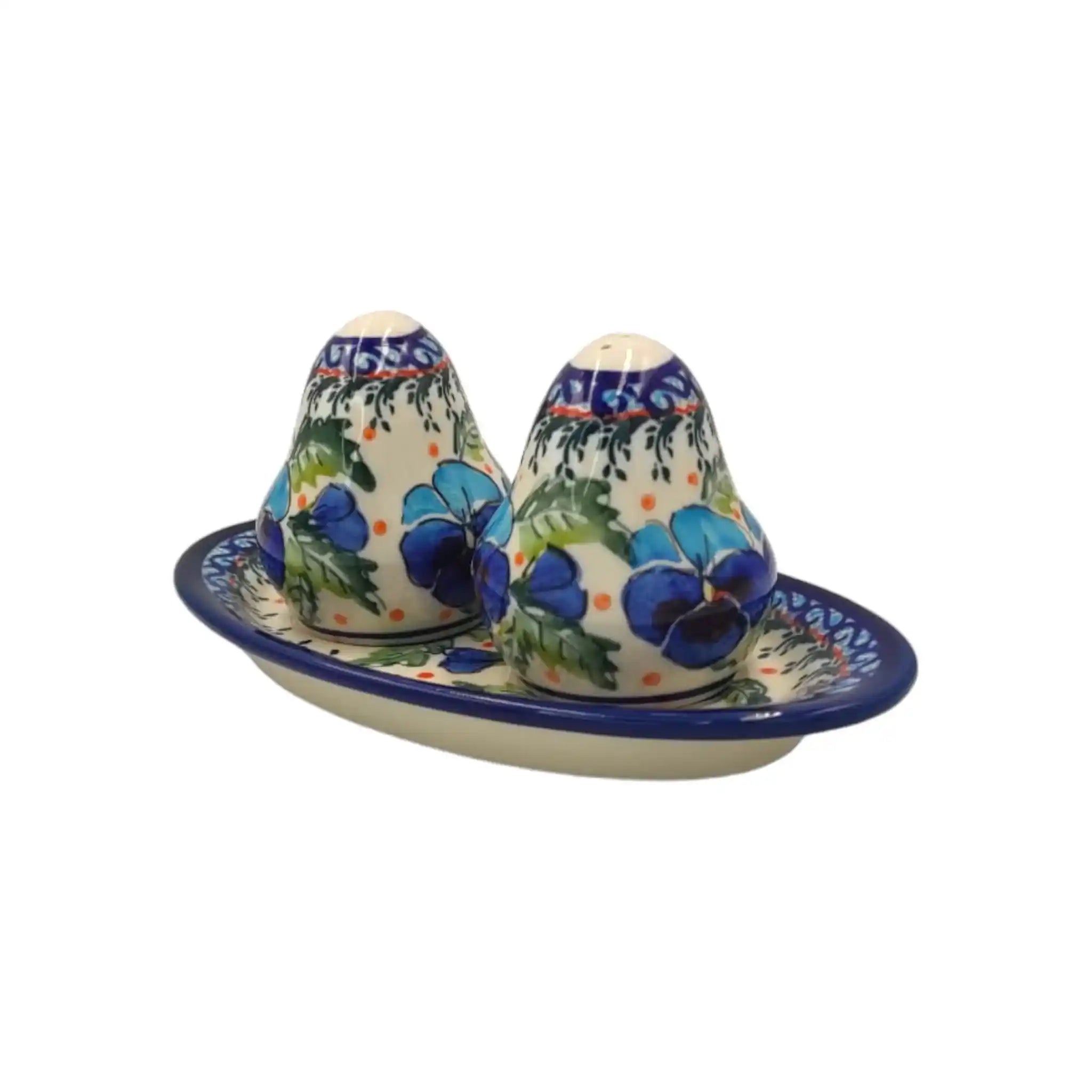 polish-pottery-salt-and-pepper-set-pansies-flowers_4