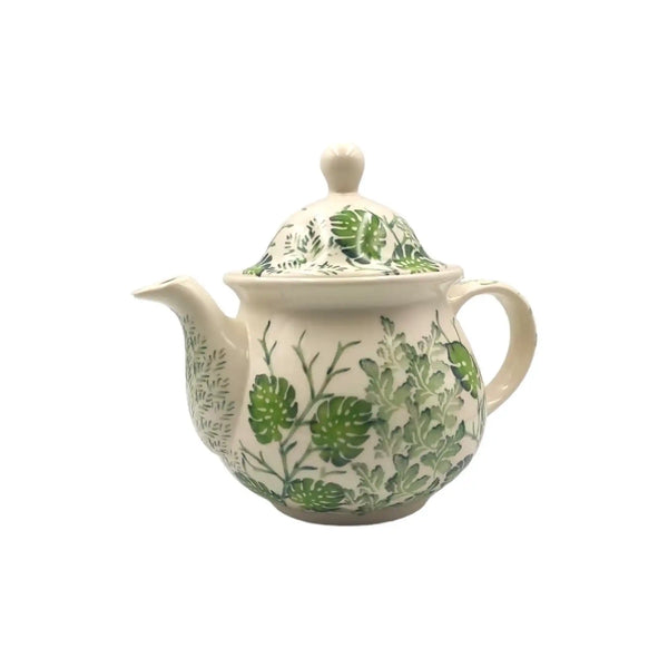 polish-pottery-tea-pot-monstera-leaves_2